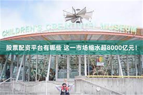 股票配资平台有哪些 这一市场缩水超8000亿元！