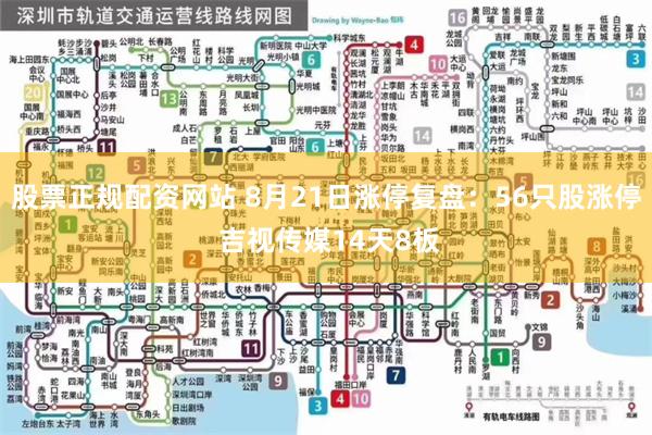股票正规配资网站 8月21日涨停复盘：56只股涨停 吉视传媒14天8板